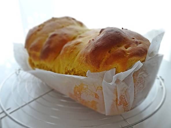 Brioche vanillée au potiron