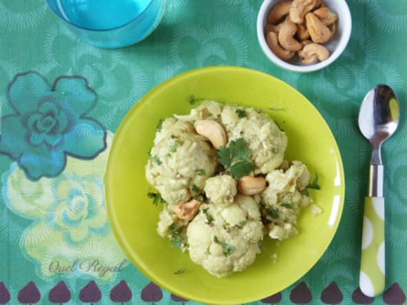 Chou-fleur aux épices