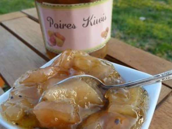 Confiture de Poires et Kiwis