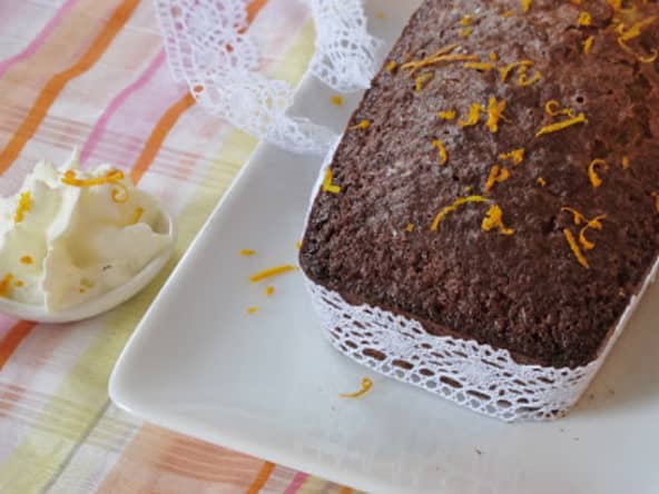 moelleux à l'orange et sa chantilly à l'orange