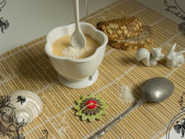 Soupe exotique de panais à la noix de coco