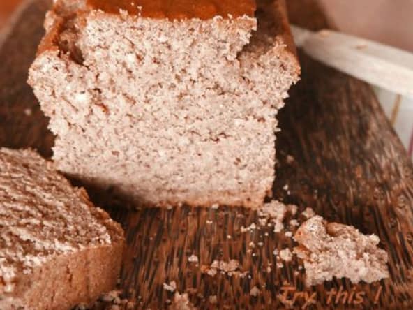 Gâteau ricotta, amandes et farine de châtaigne