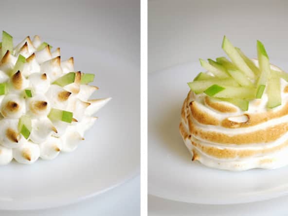 Eplefjell, un entremet à la pomme