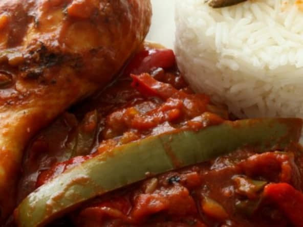 Poulet basquaise traditionnel