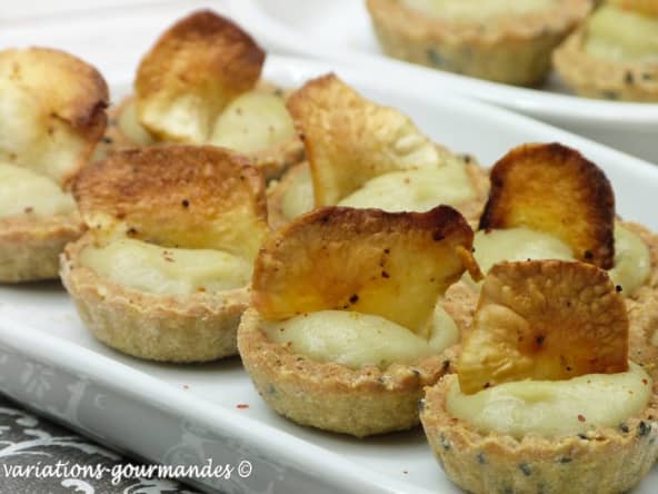 Bouchées de naguère aux topinambours, pour un apéro 100% végétal