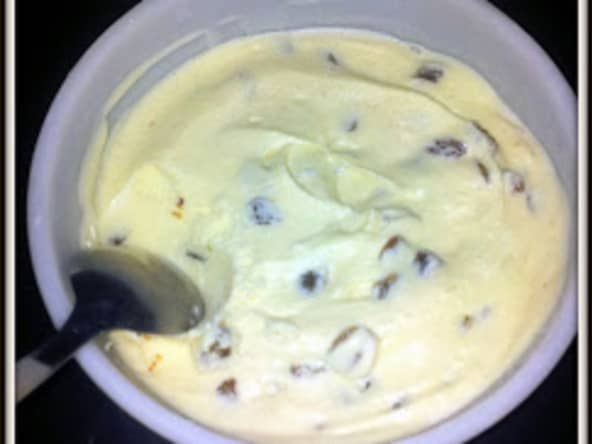 Glace rhum-raisin