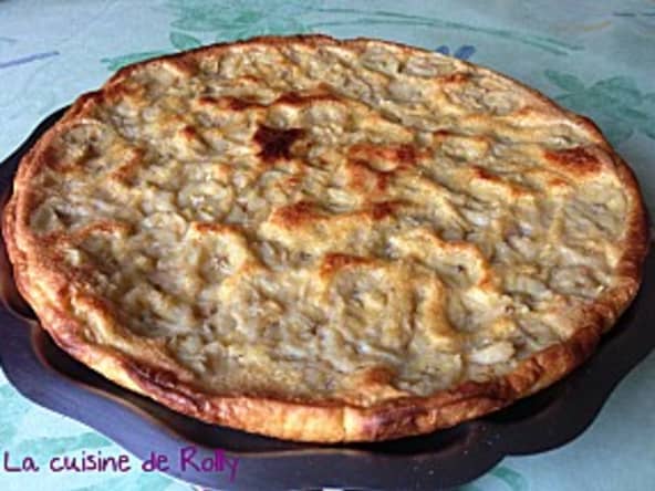 Tarte amandine aux bananes de Gisèle