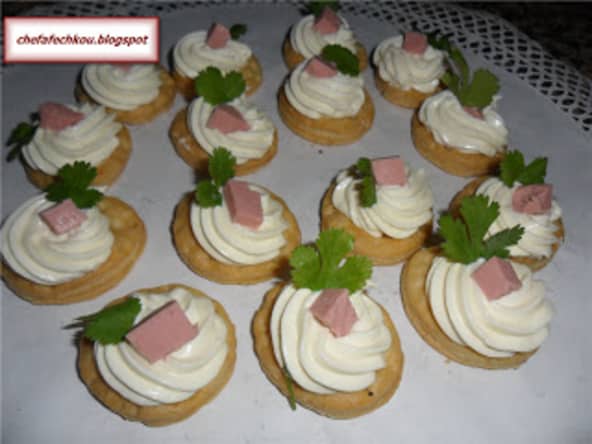 Bouchées feuilletée à la mayonnaise