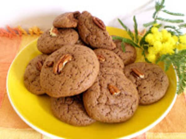 Maxi cookies philadelphia milka et noix de pécan