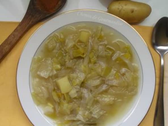 Soupe aux poireaux