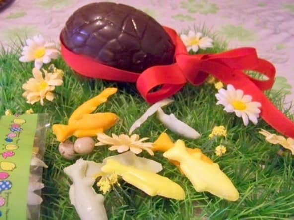 Petite friture et oeuf de Pâques à offrir