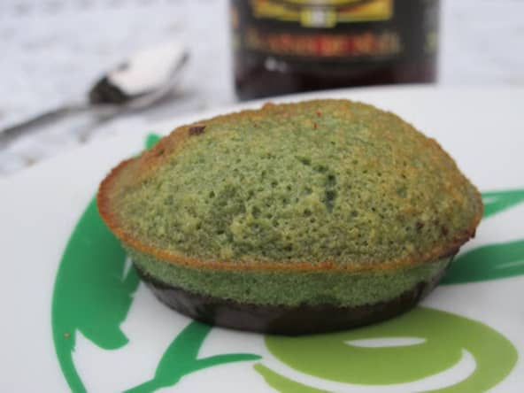 financier pistache et chocolat