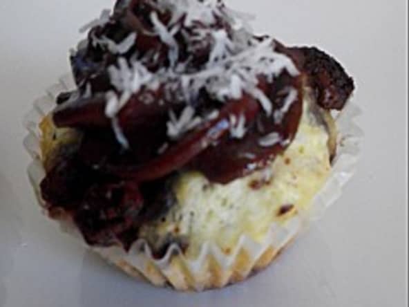 Cupcakes chocolat et noix de coco