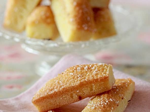 Financiers à la noix de coco pour le goûter