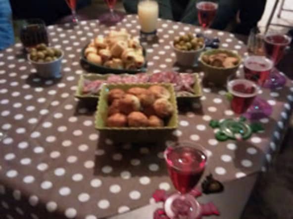 Petits croûtons à l'emmental