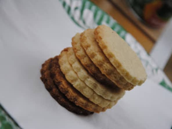 Sablés au mascarpone et à la vanille