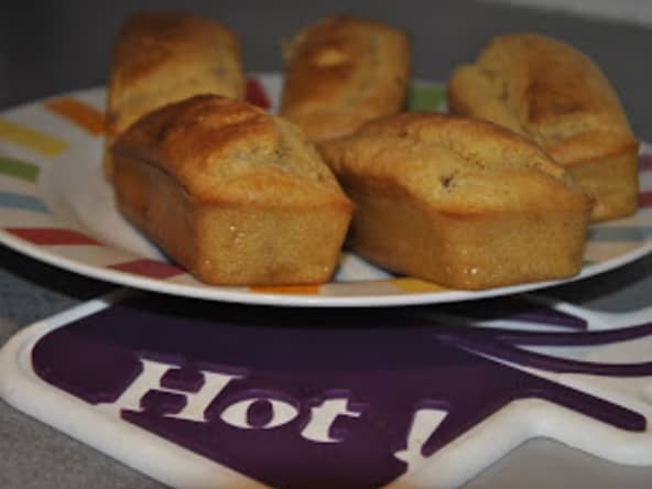 Mini cakes chèvre, figues et noix