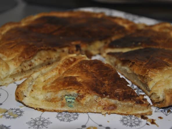 Galette des rois à la frangipane sans beurre