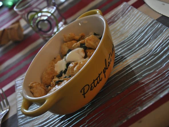 Poulet mariné tout épicé