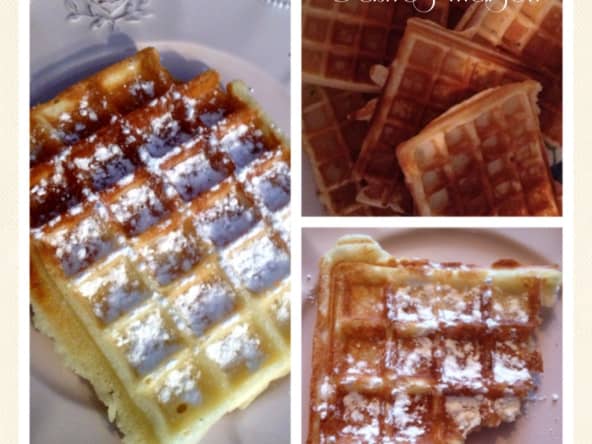 Gaufres maison