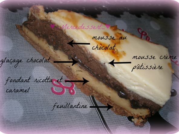 Gâteau Dynamite xxl au chocolat caramel vanille