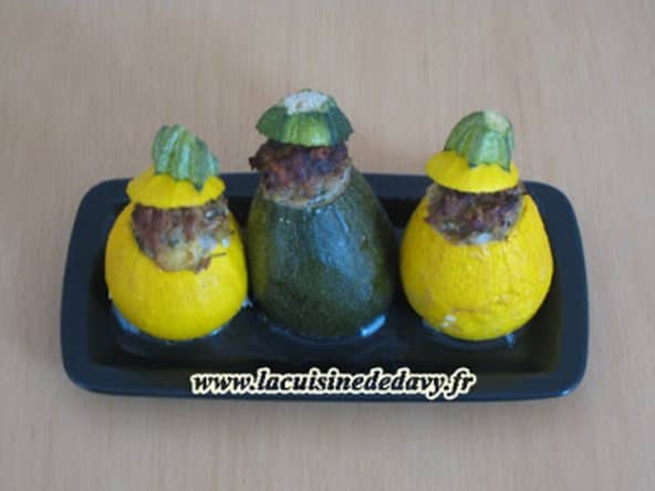 Courgettes farcies