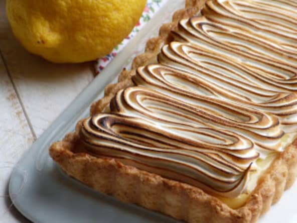 Tarte aux citrons meringuée