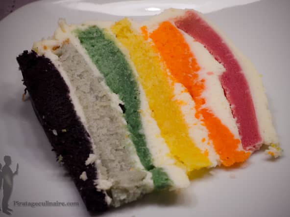 Rainbow cake