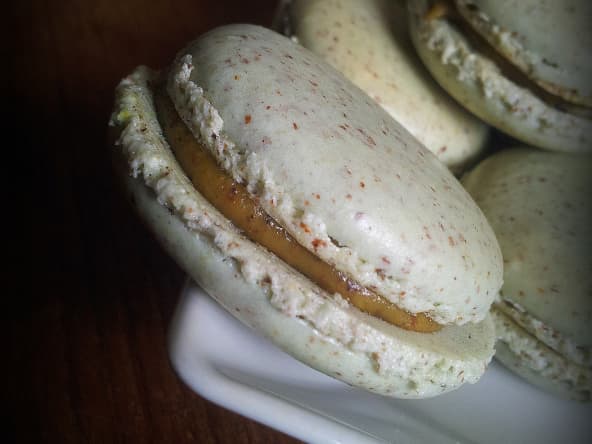 Macarons à la pistache