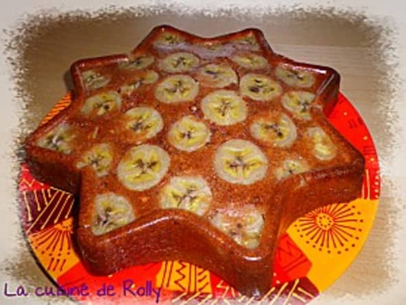 Gâteau léger chocolat bananes