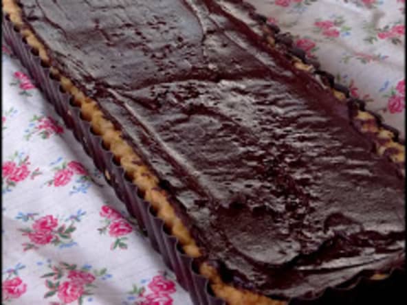 Tarte Poire Chocolat