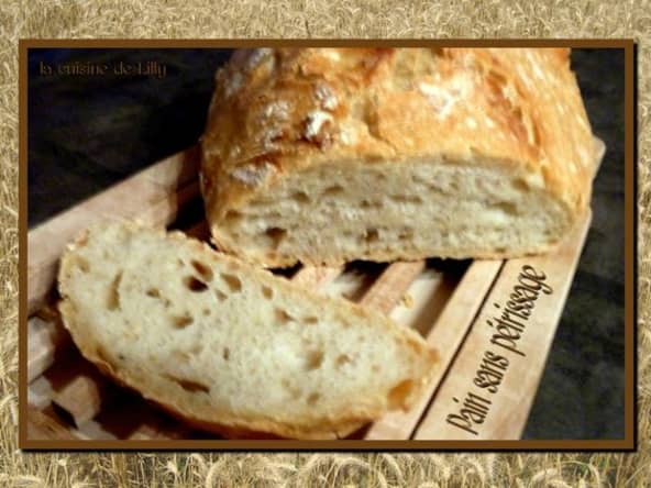 Pain sans pétrissage