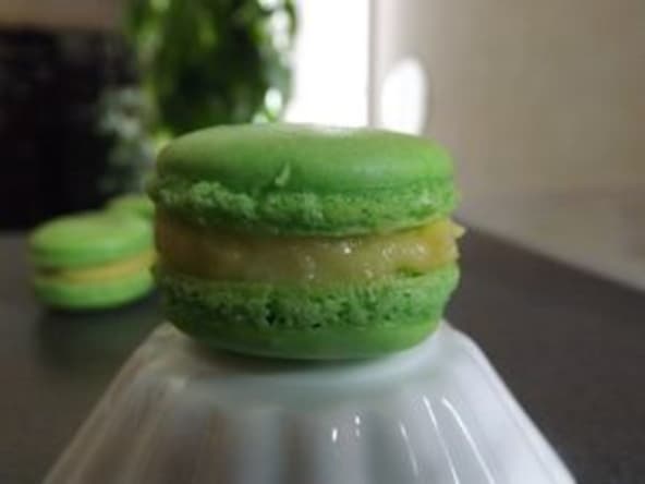 Macaron au citron