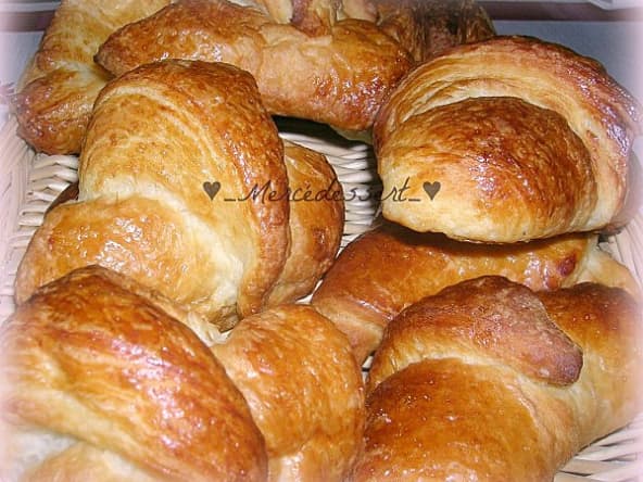Croissants pur beurre fait maison