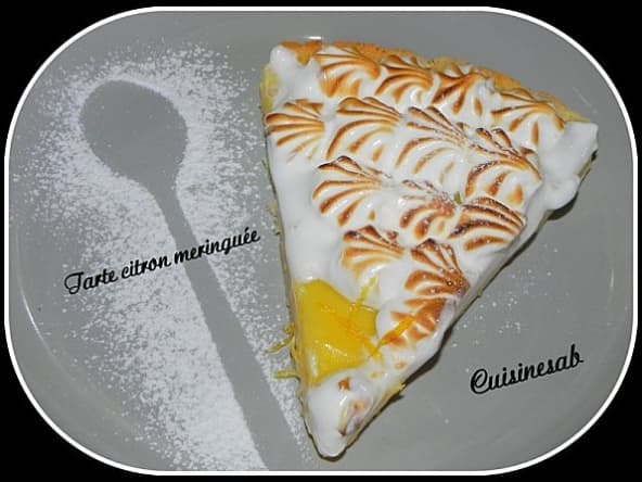 Tarte citron meringuée