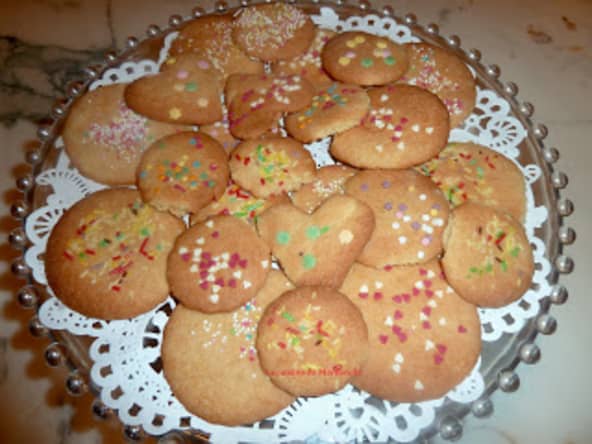 Les petits biscuits à la vanille