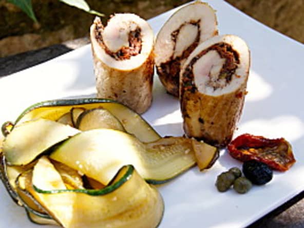 Escalopes de poulet facies à la provençale