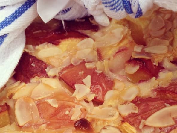 Le clafoutis facile et rapide aux nectarines