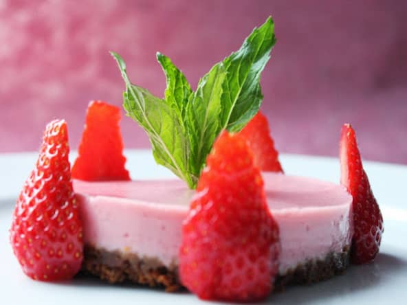 Yogourtcake à la fraise