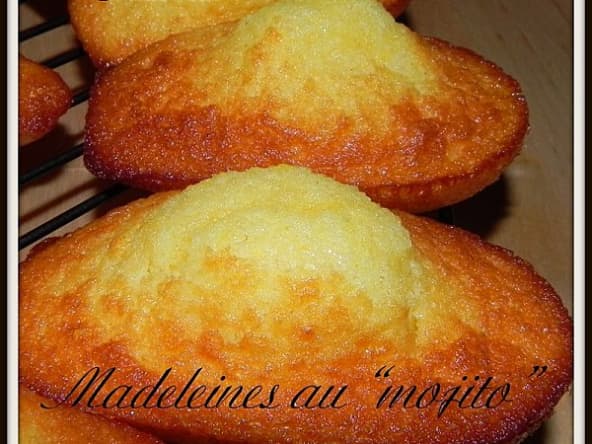 Madeleines au "mojito"