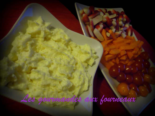 Chantilly au chèvre