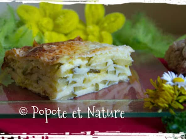 Gâteau à la courgette et au fromage blanc