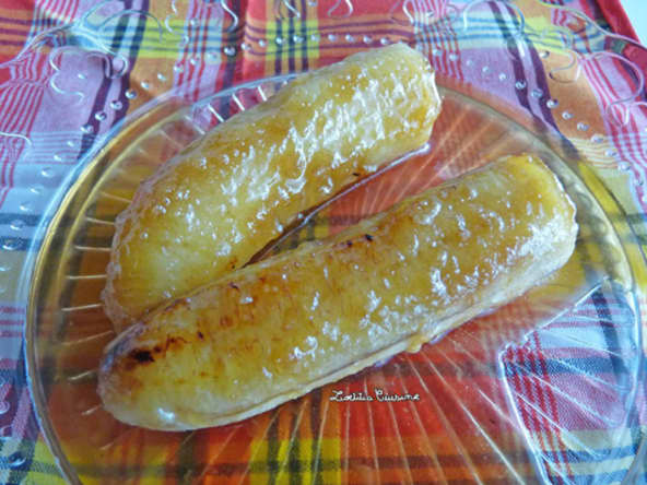 Bananes flambées au rhum ambré