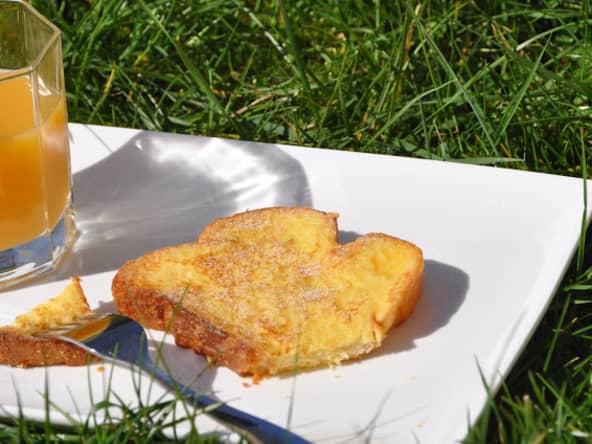 Brioche perdue à la fleur d'oranger