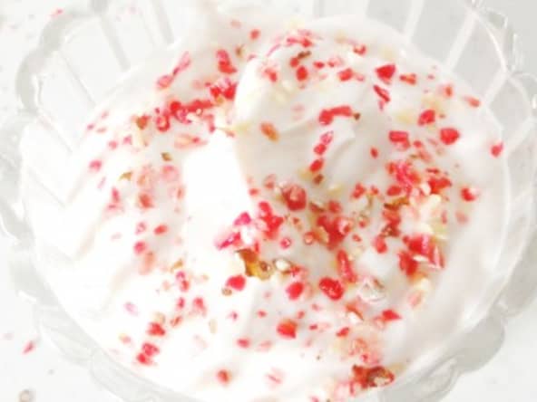 Mousse aux pralines roses