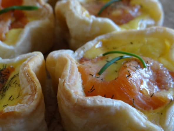 Tartelette saumon