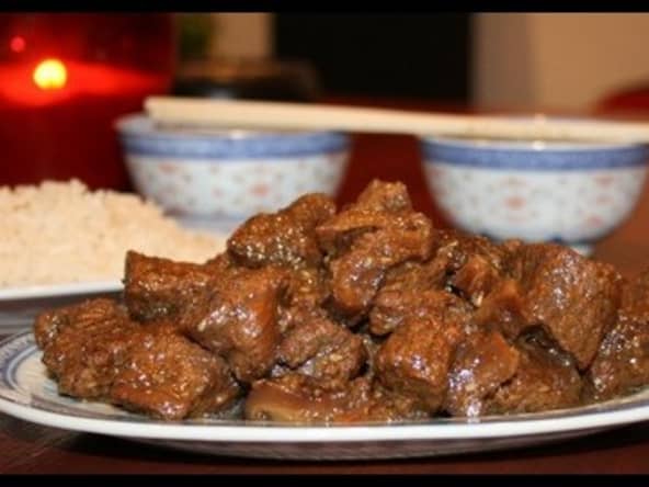 Viande de porc aux 5 épices et au miel