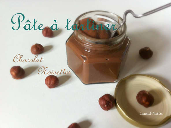 Pâte à tartiner chocolat noisettes