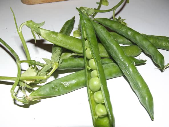 Riz aux légumes verts de printemps et nigelle