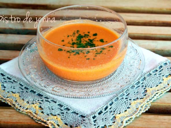 Velouté de tomates de ma Maman